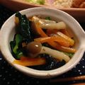 エリガチャピン's cooksnap of when they made 小松菜・しめじ・のりのナムル.