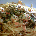 みつみみうさぎ's cooksnap of when they made 海老とエリンギの濃厚トマトクリームパスタ.