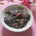 miyuki12's cooksnap of when they made あずきミルク♡コンフィチュール.