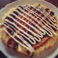 Tenp_'s cooksnap of when they made 簡単美味★お一人様ランチにお好み焼き飯.