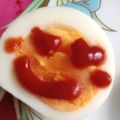 ４番目's cooksnap of when they made お弁当に✿ゆでたまごに顔♡.