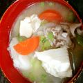 meatdumpli's cooksnap of when they made 冷蔵庫の材料で作るお手軽★豚汁.