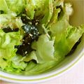 あさここなっつ's cooksnap of when they made レタス海苔サラダ.