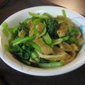 ブちん's cooksnap of when they made 小松菜と油揚げの炒め煮.