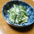 与謝野彩子's cooksnap of when they made アシタバのわさびマヨ和え.
