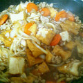 めろんぐまん's cooksnap of when they made たっぷり鶏ひき肉と厚揚げの生姜醤油炒め.