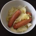 ポメちょん's cooksnap of when they made ルクエ☆キャベツとウィンナーのスープ煮.