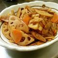 のこのこ★'s cooksnap of when they made 蓮根＊人参＊ゴボウきんぴら.