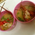 まゅさん。's cooksnap of when they made 焼き伊勢海老の味噌汁♡.