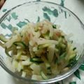 ルミックマ's cooksnap of when they made 大根とハムと胡瓜のマヨだれサラダ.