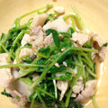 りーさん11's cooksnap of when they made 豆苗（トウミョウ）と豚肉のからし和え.