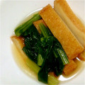 天音。's cooksnap of when they made 小松菜とさつまあげの煮物.