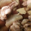 suzupiro's cooksnap of when they made 大根と鶏肉の煮物.