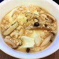nanasworld's cooksnap of when they made 豆腐の☆鶏そぼろきのこあんかけ☆.