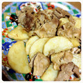 nori♡'s cooksnap of when they made 長芋と豚肉のオイスター炒め.
