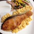 やーや☆ほのか's cooksnap of when they made ◆短時間♡鮭のムニエル～エッグソース～◆.