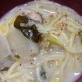 うさこママ★'s cooksnap of when they made ごま豆乳鍋リメイク・豆乳ラーメン.