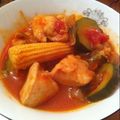 F1girl's cooksnap of when they made 圧力鍋☆鶏肉と夏野菜たっぷりラタトゥイユ.
