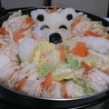 やすこぷぅ's cooksnap of when they made 話題の！大根おろしアート★ミルフィーユ鍋.