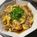 yum＊chim's cooksnap of when they made m鶏そぼろあんかけ丼.