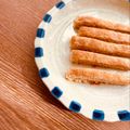 CZKO's cooksnap of when they made 酒粕チーズスティック.