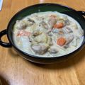 なっさん姫's cooksnap of when they made 鶏肉とシーフードの具沢山クリーム煮.