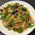 ガムピロ's cooksnap of when they made お店と同じ～ツナと小松菜のパスタ♪.