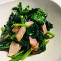 ｂｅｒｒｙ＋'s cooksnap of when they made ほうれん草とベーコンのバターソテー♪.