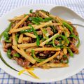 在宅勤務のおじさん's cooksnap of when they made ☆チンジャオロース☆青椒肉絲.