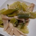 ヨシヨッシー's cooksnap of when they made エリンギと長ネギのオイスターソース炒め.