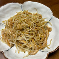 にち's cooksnap of when they made 油揚げと豆もやしの副菜♪もやしでも◎.