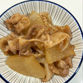 y_u♡'s cooksnap of when they made レンジで下ゆで＊大根と豚肉のこってり炒め.