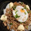 クックO82UJS☆'s cooksnap of when they made 簡単･節約！温玉そぼろご飯.