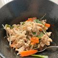 12aloe26's cooksnap of when they made ビビンバ？丼.