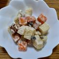 ポニーリボン's cooksnap of when they made 秋♪さつまいもと柿のサラダ.