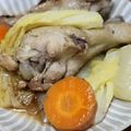 クックM96XDX☆'s cooksnap of when they made 白菜大量消費♔手羽元ほろほろ煮スープ.