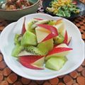 イベ長's cooksnap of when they made うさぎりんごのむき方.