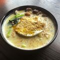 ハピシュー☆'s cooksnap of when they made 塩ラーメンカルボナーラ風アレンジ.