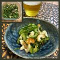 ちゃかぴまま's cooksnap of when they made おばけ胡瓜と竹輪の酢の物　作り置きにも◎.