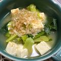 蜂蜜きなこ's cooksnap of when they made 小松菜のお味噌汁.