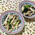ふたごゆき's cooksnap of when they made 鶏ハムと小松菜のマスタードマリネ QC.