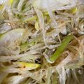 秀狼1011's cooksnap of when they made 長ねぎナムル＠サムギョプサル他韓国料理に.