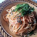 ＊piro＊'s cooksnap of when they made めんつゆで簡単美味しい☆明太子パスタ♫.