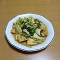 55才のおじさん's cooksnap of when they made バタ甘い☆厚揚げと小松菜のバタぽん炒め♪.