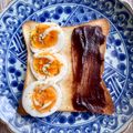 悠LOVE航's cooksnap of when they made ゆで卵とあんバターのトースト♪.