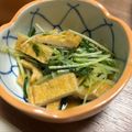 クックXZON9Y☆'s cooksnap of when they made 水菜と油揚げの煮浸し【作り置き】.