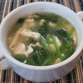 あーこ姐's cooksnap of when they made ほうれん草と油揚げと豆腐のお味噌汁♪.
