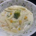 トコタン's cooksnap of when they made マカロニブロッコリー＊コーンスープ.