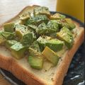 かおk★'s cooksnap of when they made アボガドチーズトースト♪.