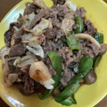 クックHDP0M2☆'s cooksnap of when they made 牛肉とたけのこのオイスターソース炒め♪.